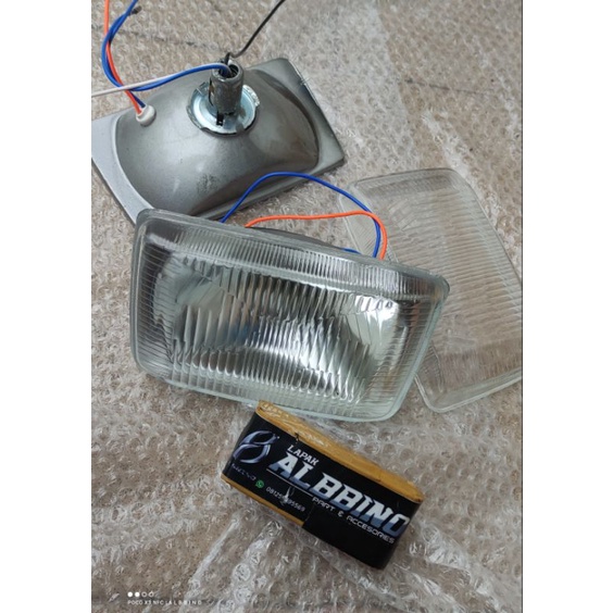 Reflektor GL MAX GL100 standart Lampu depan GL Besi Kaca