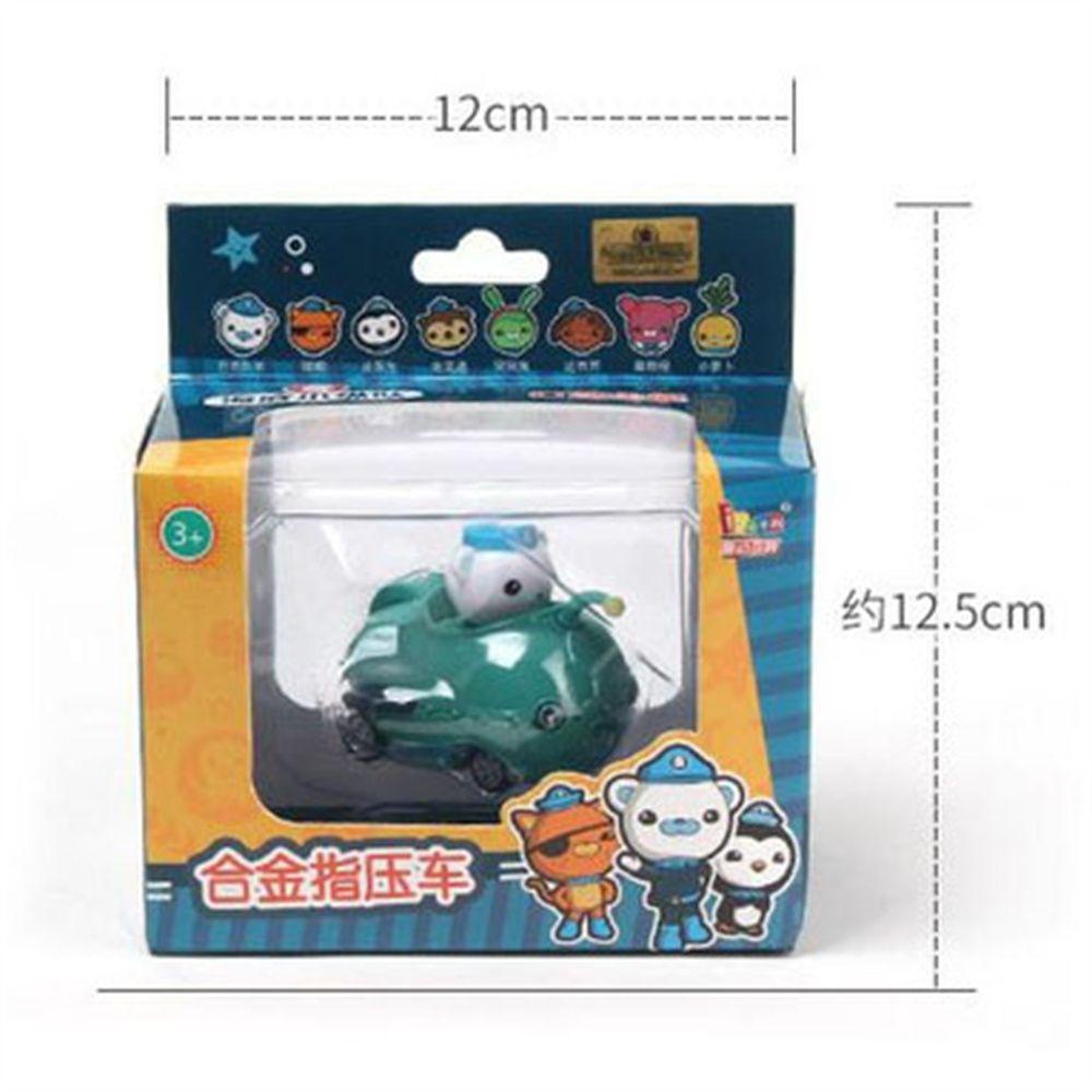 REBUY Rebuy Octonauts Figure Mainan Model Mobil Jari Khusus Press Teritip Kwazii Peso Mainan Kendaraan Hadiah Natal CaptainToy Kendaraan