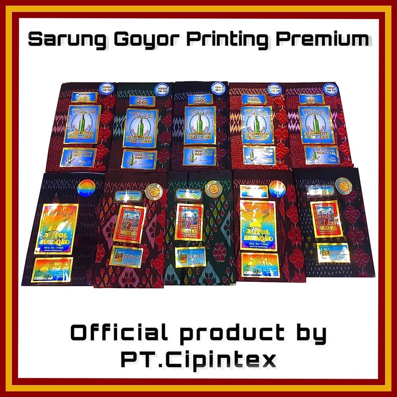 Sarung Goyor Printing Super- Sarung Printing Premium - Sarung Goyor Printing - Goyor Printing Super