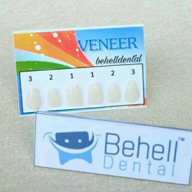 Veneer Gigi / Vener / Veneers / Gigi Kelinci Original / Teeth isi 6 Behelldental