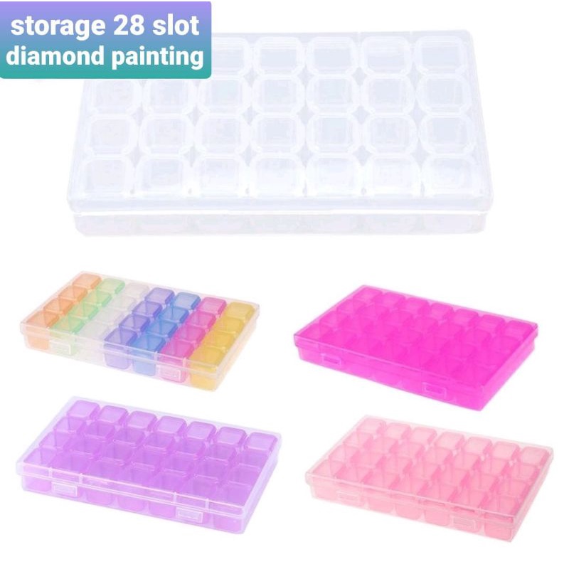 diamond painting tools diamond painting storage wadah diamond painting