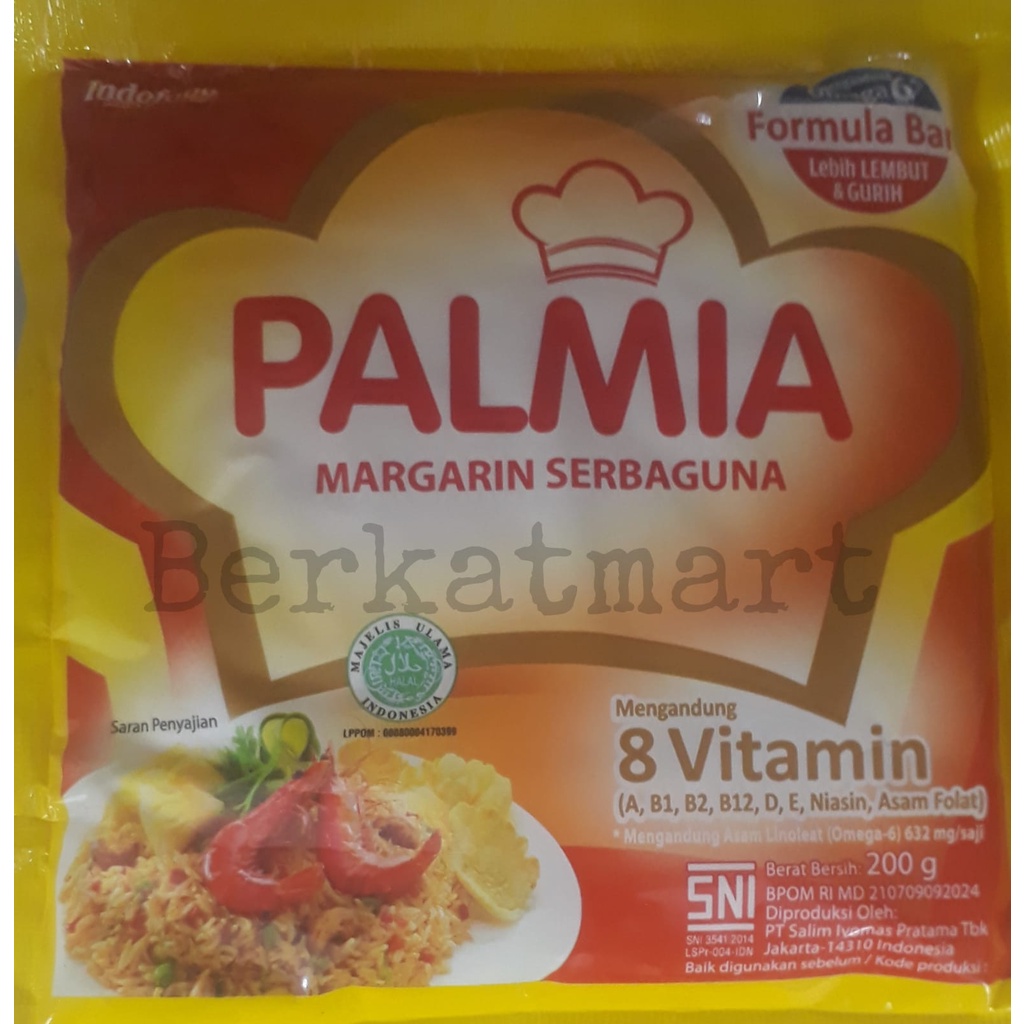 MURAH  PALMIA Halal Butter Margarine Mentega 200 Gram