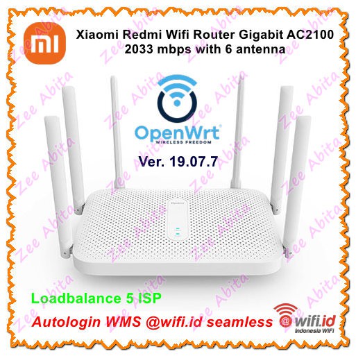 Xiaomi Router Redmi Gigabit AC2100 - OpenWrt