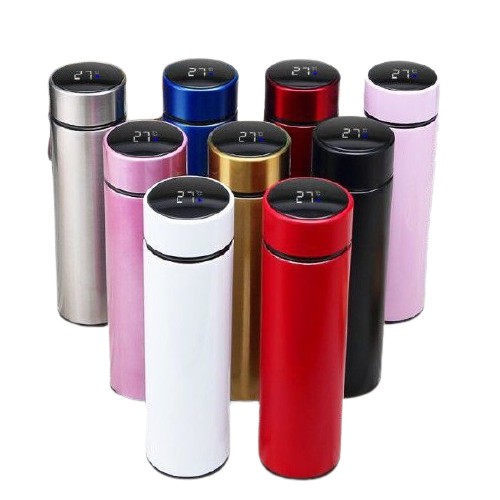 Termos suhu digital portable botol minum thermos tremos thumbler tumbler tambler suhu digital portab