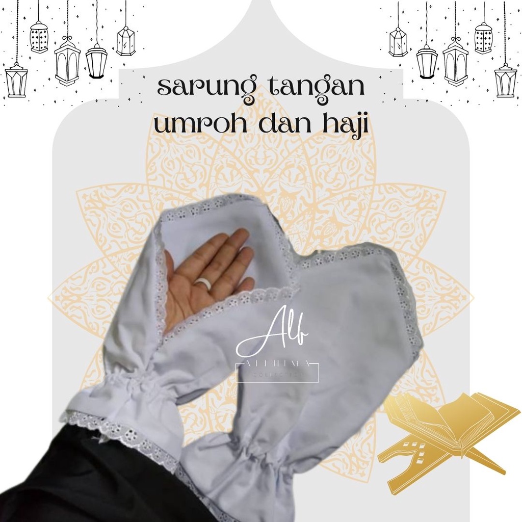 sarung tangan umroh dan haji