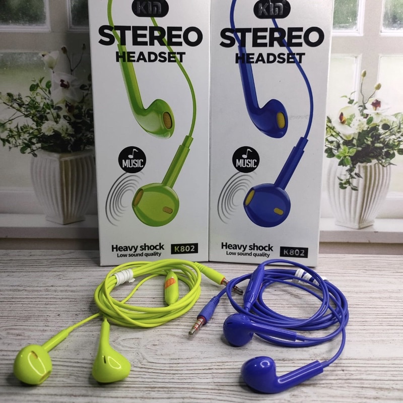 Headset Earphone Stereo With Mic For Android Superbass