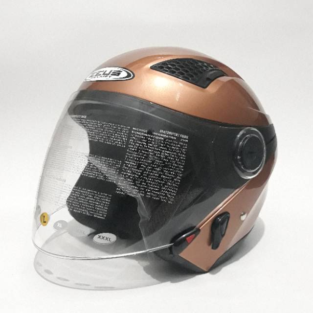 Helm Zeus 610 Brown Gold