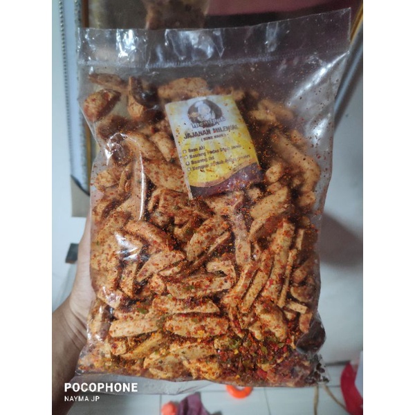 

Basreng Pedas daun jeruk 1/2kg