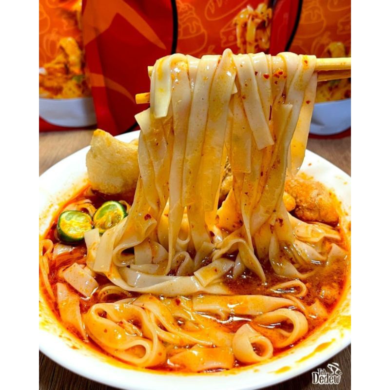 

kwitiau kuah sambal geprek