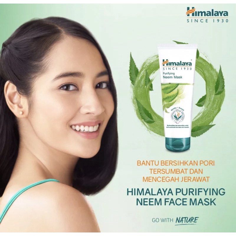 [BPOM] Himalaya Purifying Neem Mask Masker Wajah Mencerahkan Anti Jerawat 100ml/50ml