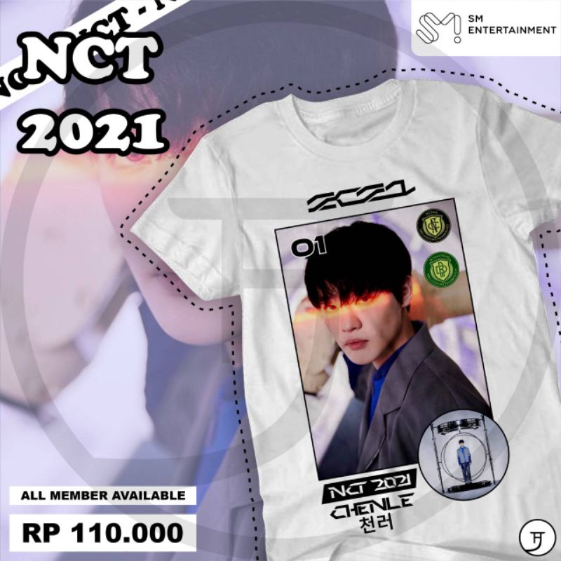 Kaos Desain NCT 2021 'Chenle'