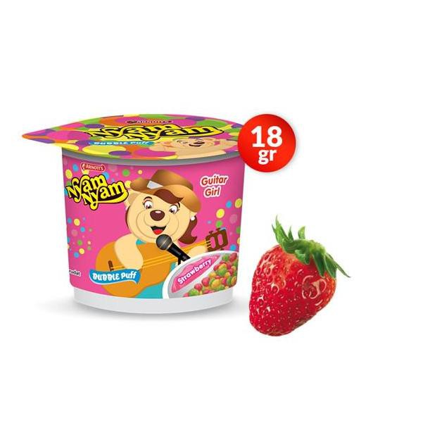 

^-995 Nyam-Nyam Bubble Puff Strawberry 18 gr x 12 ◄