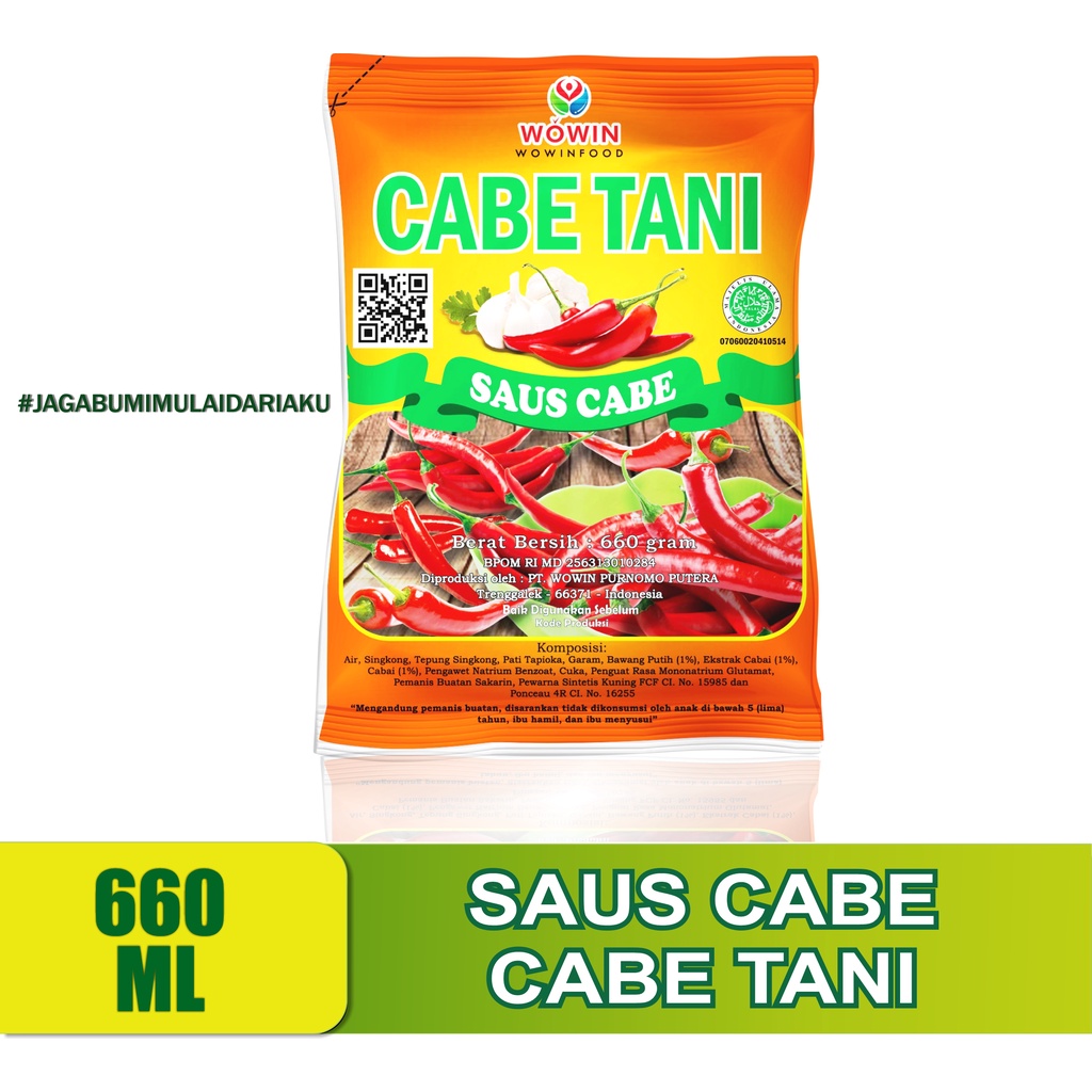 

CABE TANI Saus Refill 660Gram