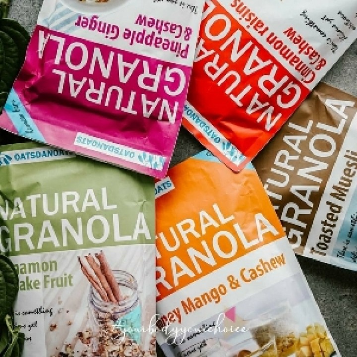 

Oats and Oats Granola 500gr (Gandum Sehat) Dragon Fruit