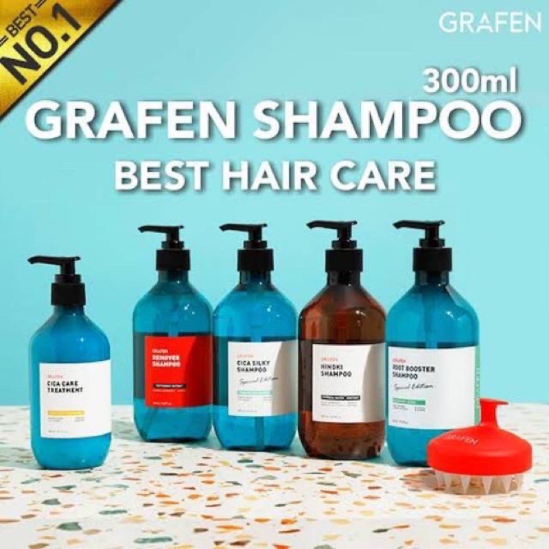 Share Grafen Root Booster Shampoo Grafen Hinoki Shampoo Grafen Remover Grafen Cica Shampoo