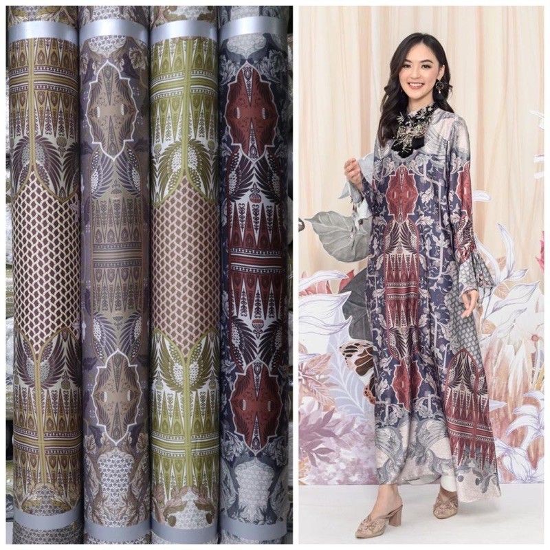 Kain DiorSilk Bahan Gamis Bahan Meteran