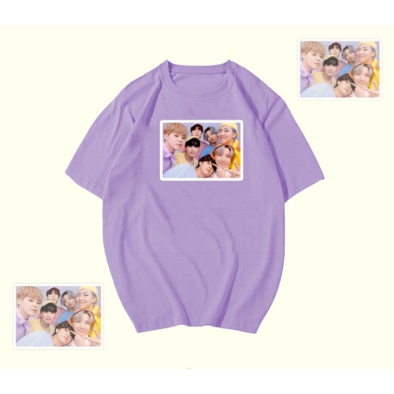 T-SHIRT/KAOS BTS FESTA 2021-03/KAOS UNISEX PREMIUM OVERSIZE