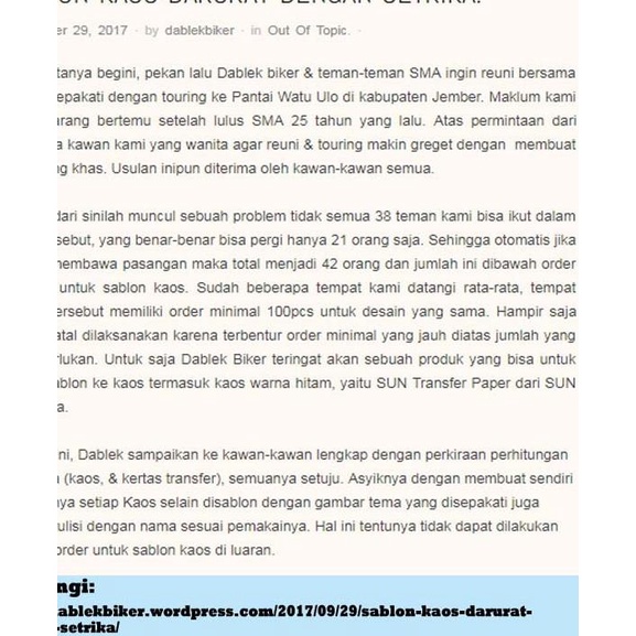 

♛ Kertas Transfer - SUN Next Generation Transfer Paper Light A4 ➤