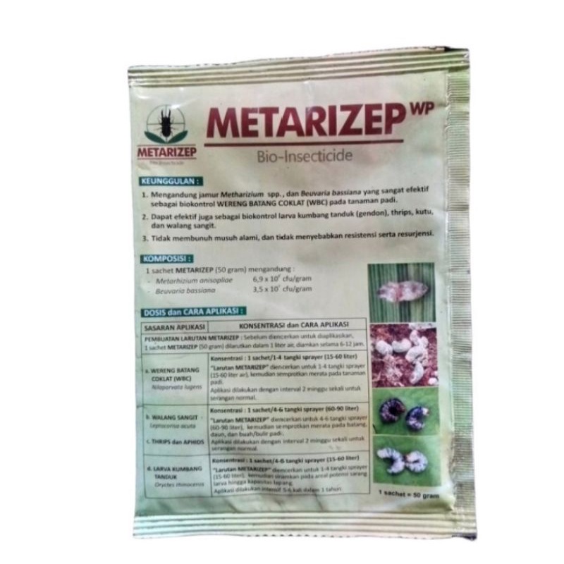 insektisida Bio Metarizep 50gram