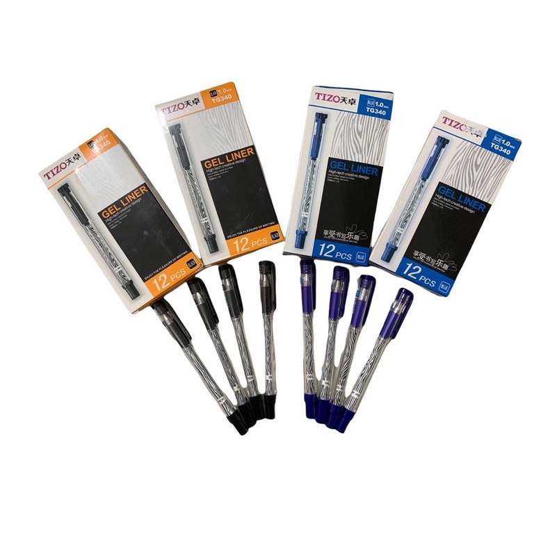 

pena tizo blue/BLACK gel liner tg 340(PER PAK)