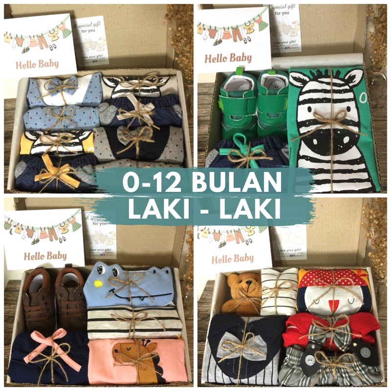 Kado Bayi Cowok/Kado Bayi Lahir/Kado Bayi Laki-Laki/Kado Untuk Bayi/Gift Baby Newborn/Hampers