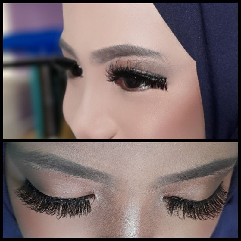 Bulu mata 3D lentik lusinan