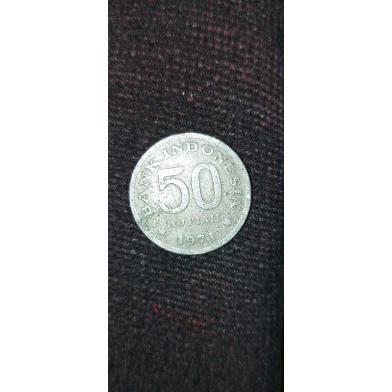 logam 50 rupiah 1971