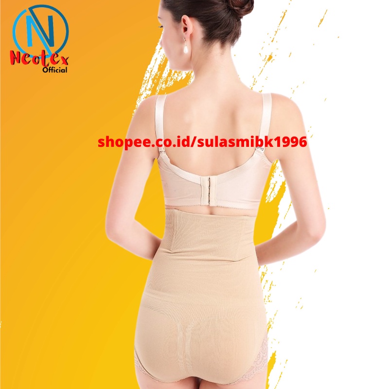 Corset Celana Korset Perut Wanita CD Munafie Long Lace Slimming Pants Underwear Celana Dalam