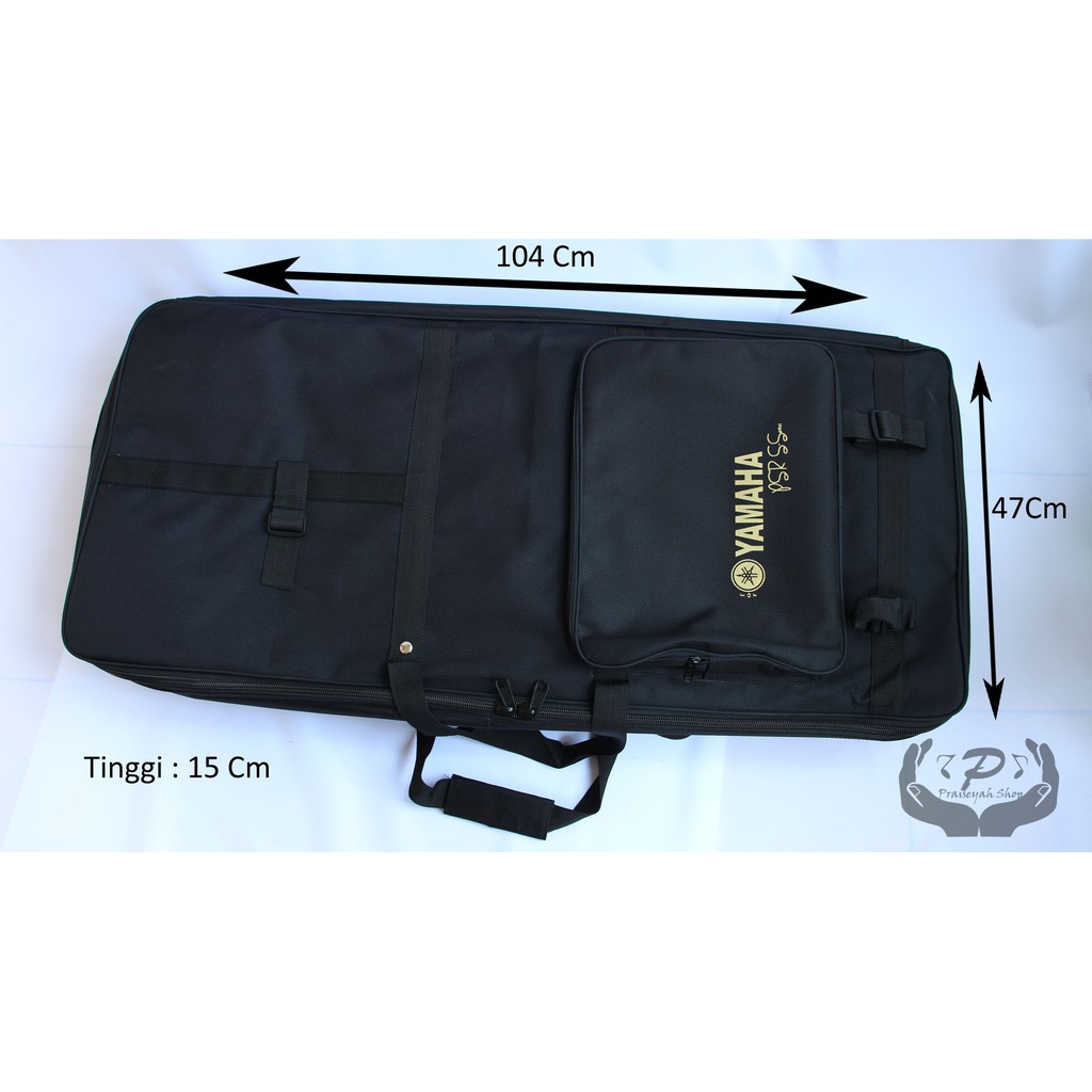 Tas Keyboard Semi Gig Bag Bisa Ransel Busa Tebal