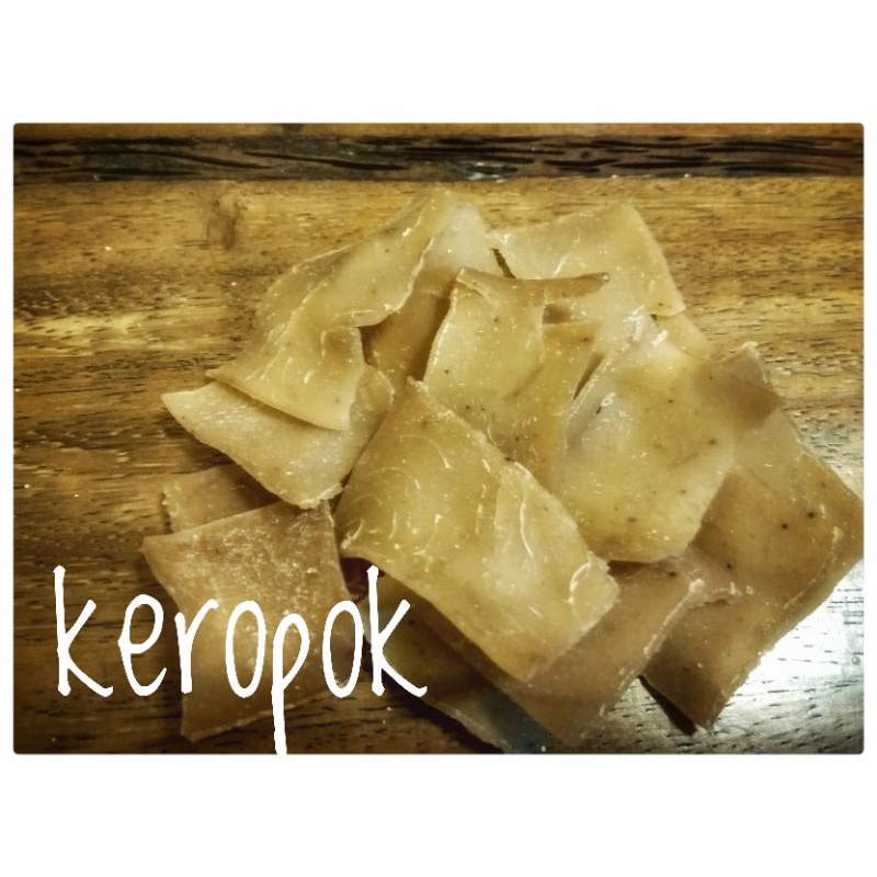 

kerupuk kerang mentah 250 gram tanpa di jemur