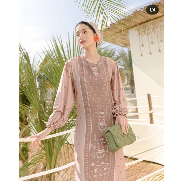 madeena dress haide eorlin rose gold