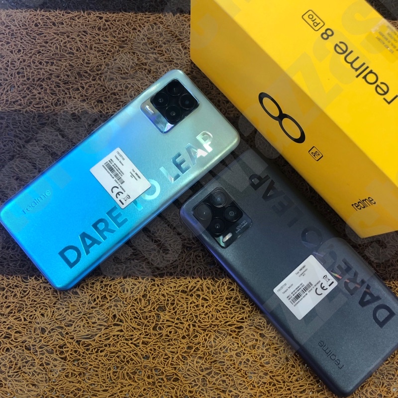 realme 8 pro ram 8gb second bekas pakai fullset original