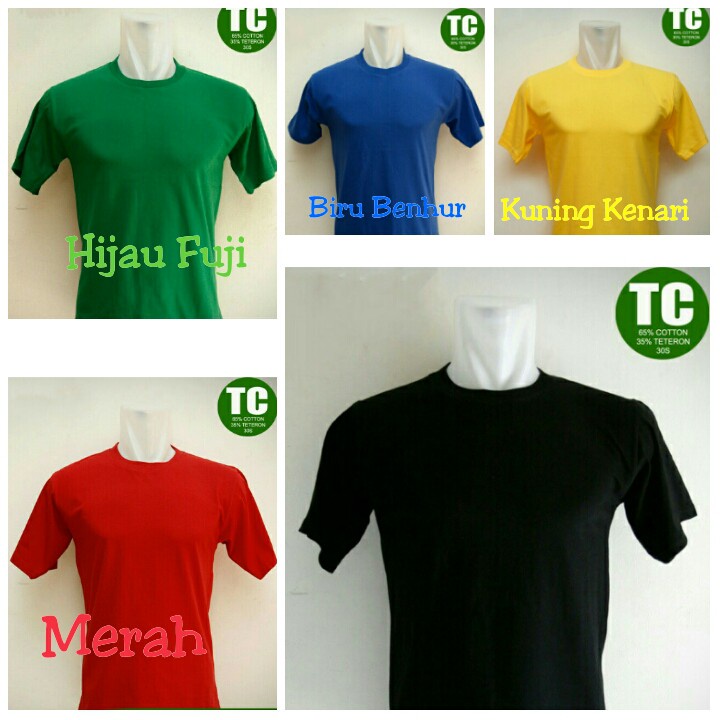 kaos polos murah / kaos sablon murah / oblong polos / kaus polos katun / Tshrit distro / baju berduka