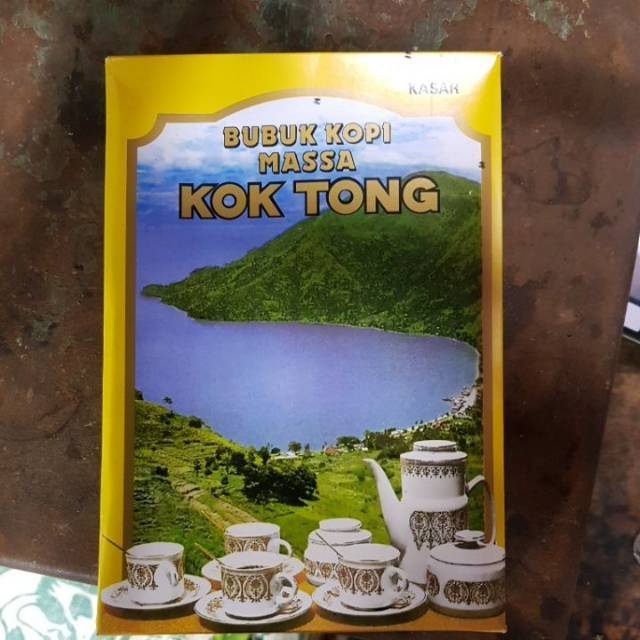

Kopi merek kok tong 1 bks, kasar dan halus asli Sumatra Utara 100% ,berat 500 gram
