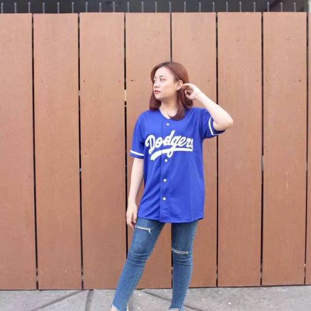 JERSEY BASEBALL DODGERS  BAJU BASEBALL  KAOS HIPHOP