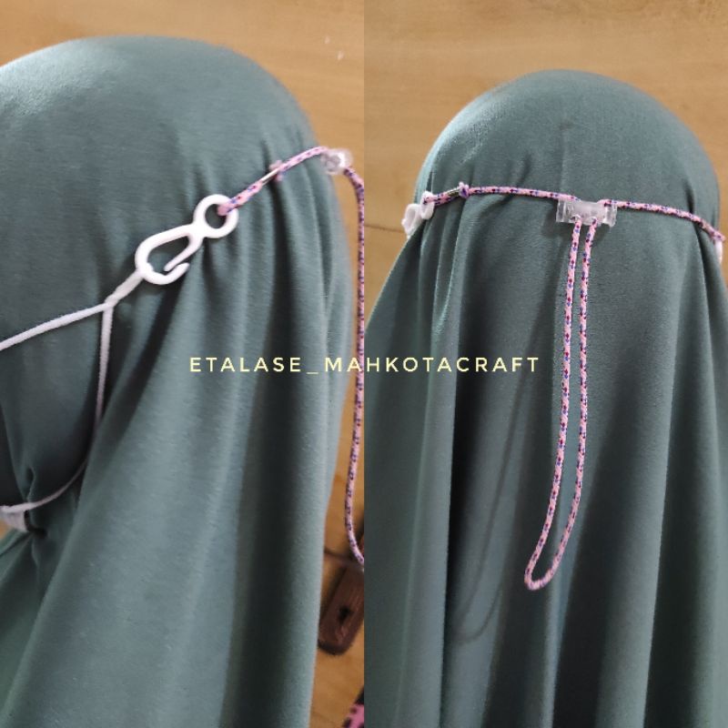 1 lusin kalung masker/ strap masker / tali masker / konektor masker