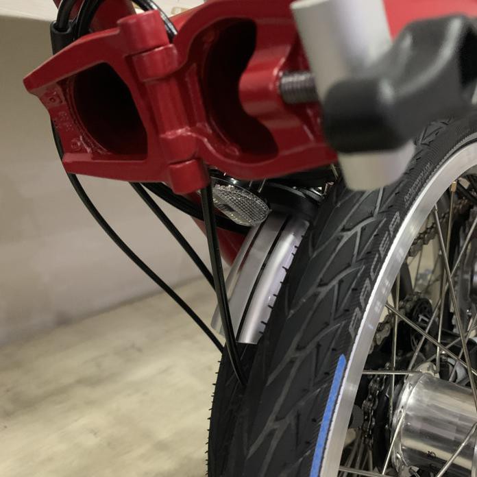 Sepeda lipat Brompton M6L titanium edition Super light