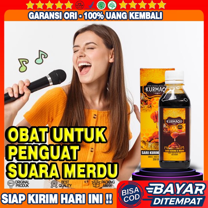 Obat Suara Merdu - Obat Pita Suara - Obat Gurah Suara Merdu - Obat Peninggi Suara | Kurmaqu Sari Kur