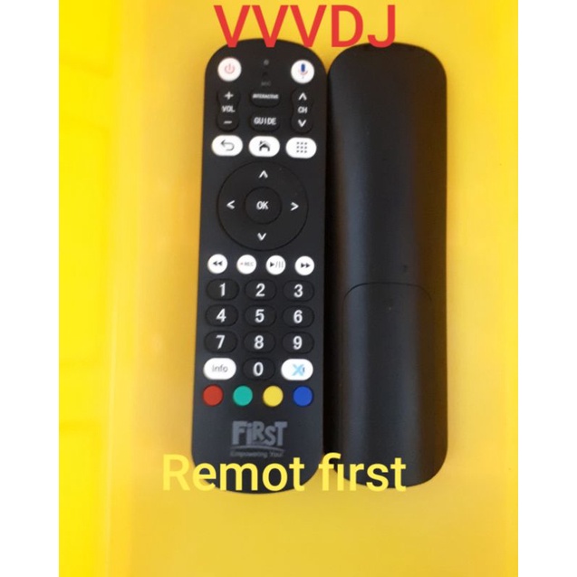 REMOTE REMOT STB FIRST MEDIA X1  SMART BOK4K FRIME ORIGINAL ASLI