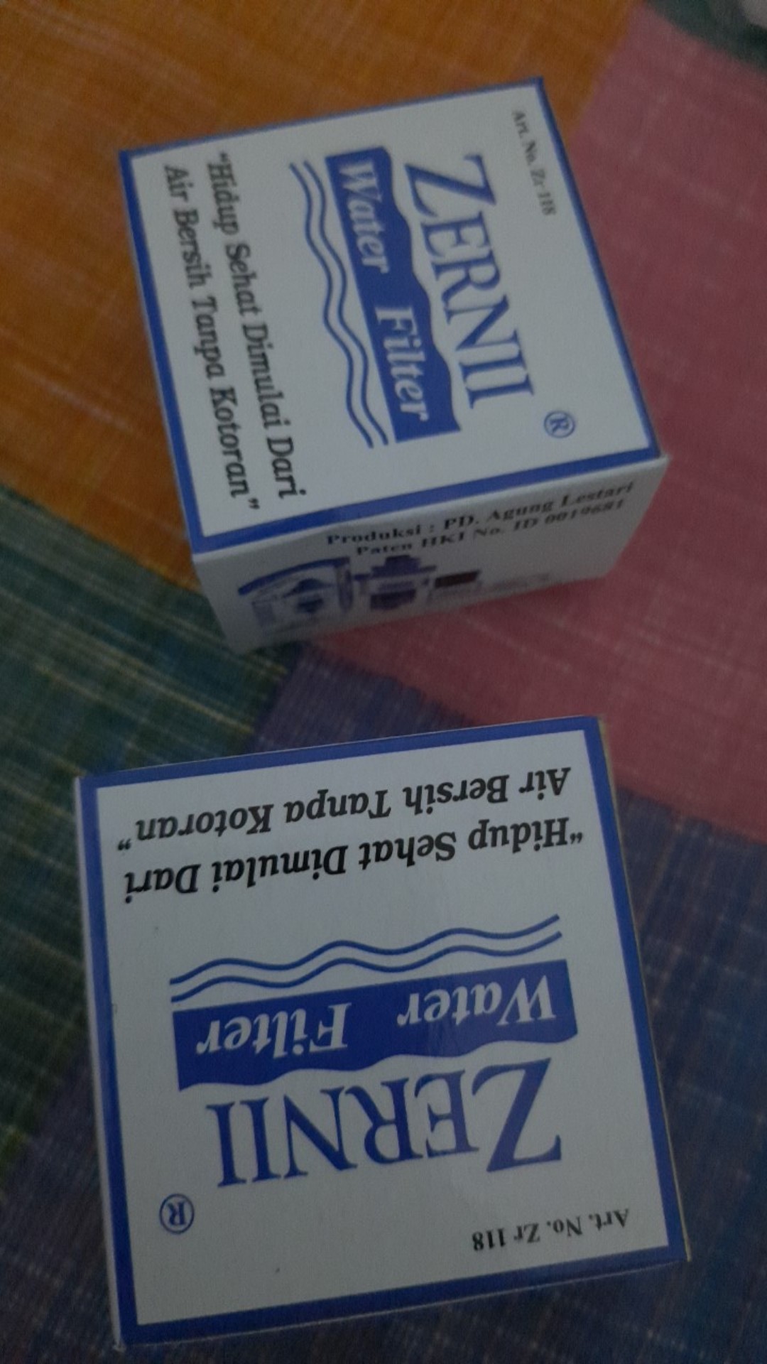 Tabung Karbon Refill Zernii Water Filter