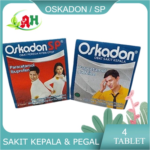 Oskadon / Oskadon SP / Obat skit kepala / Obat pegal-pegal