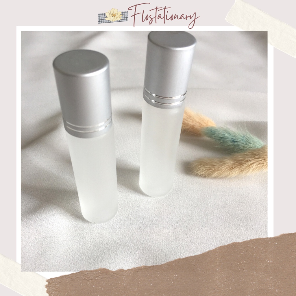 [FS] Botol 8 Ml Rol Doff SIlver Botol Parfum Isi Ulang Travel