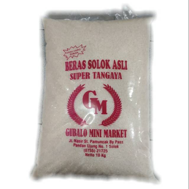 

GM Beras Solok Premium 10 KG