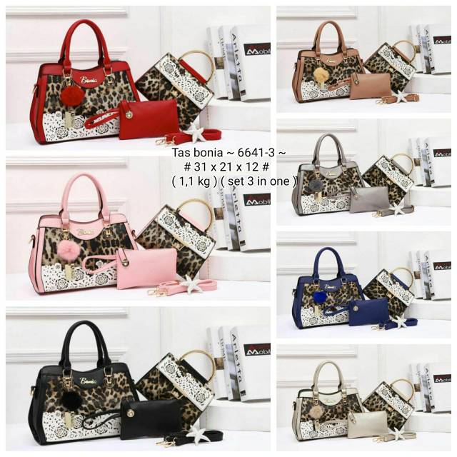 

B0nia Leopard Set 3 in one Series # 6641- 3#