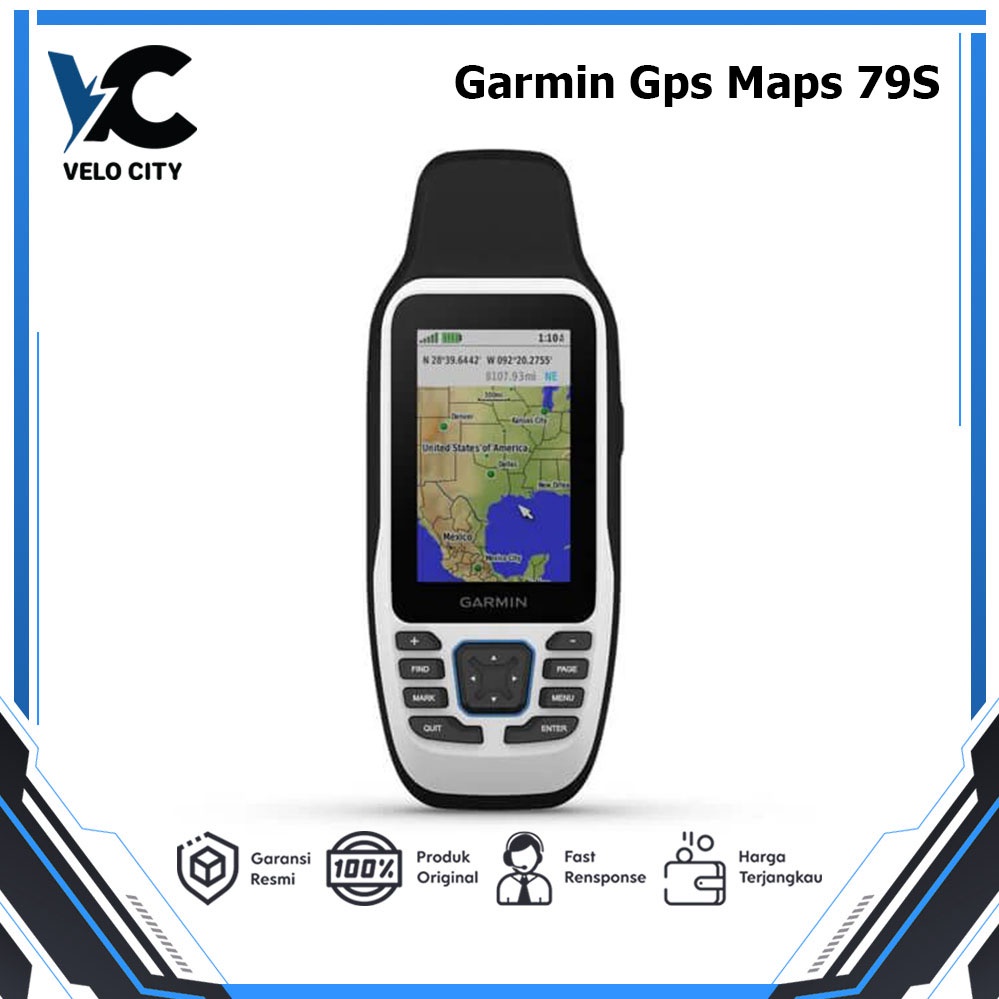 Garmin GPS MAP GpsMap 79S - Garansi TAM 1 Tahun