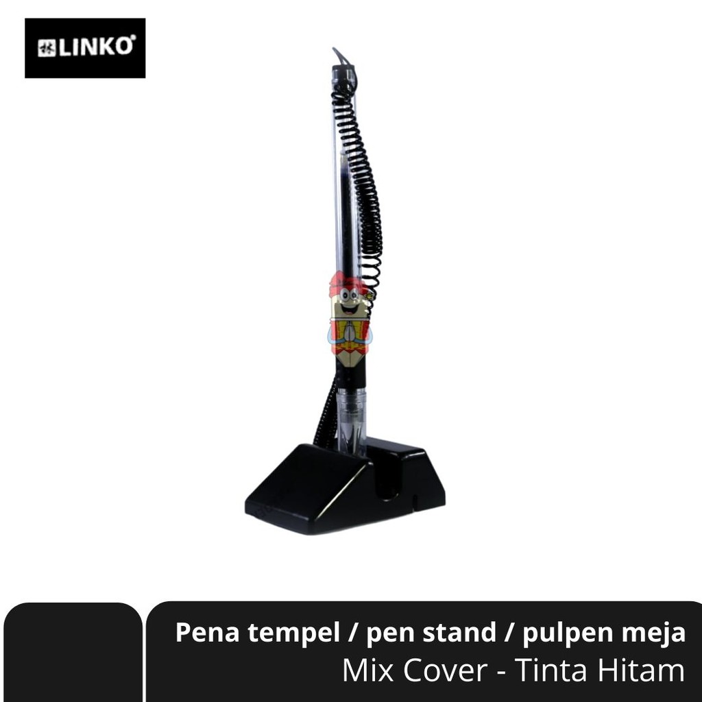 Pena Tempel / Pen Stand / Pulpen Meja / Pen Desk Linko PS-111