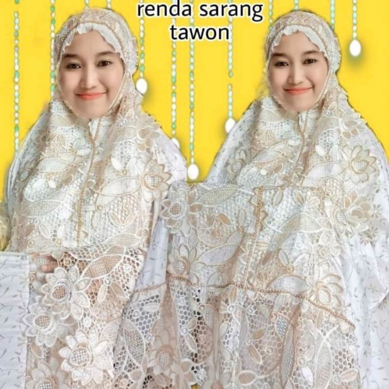 Mukenah Dewasa Sutra Paris Mewah Kado mahar seserahan