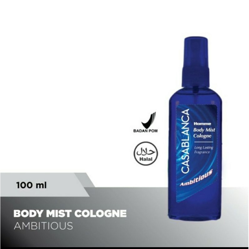 Image of CASABLANCA BODY MIST COLOGNE AMBITIOUS 100ML #0