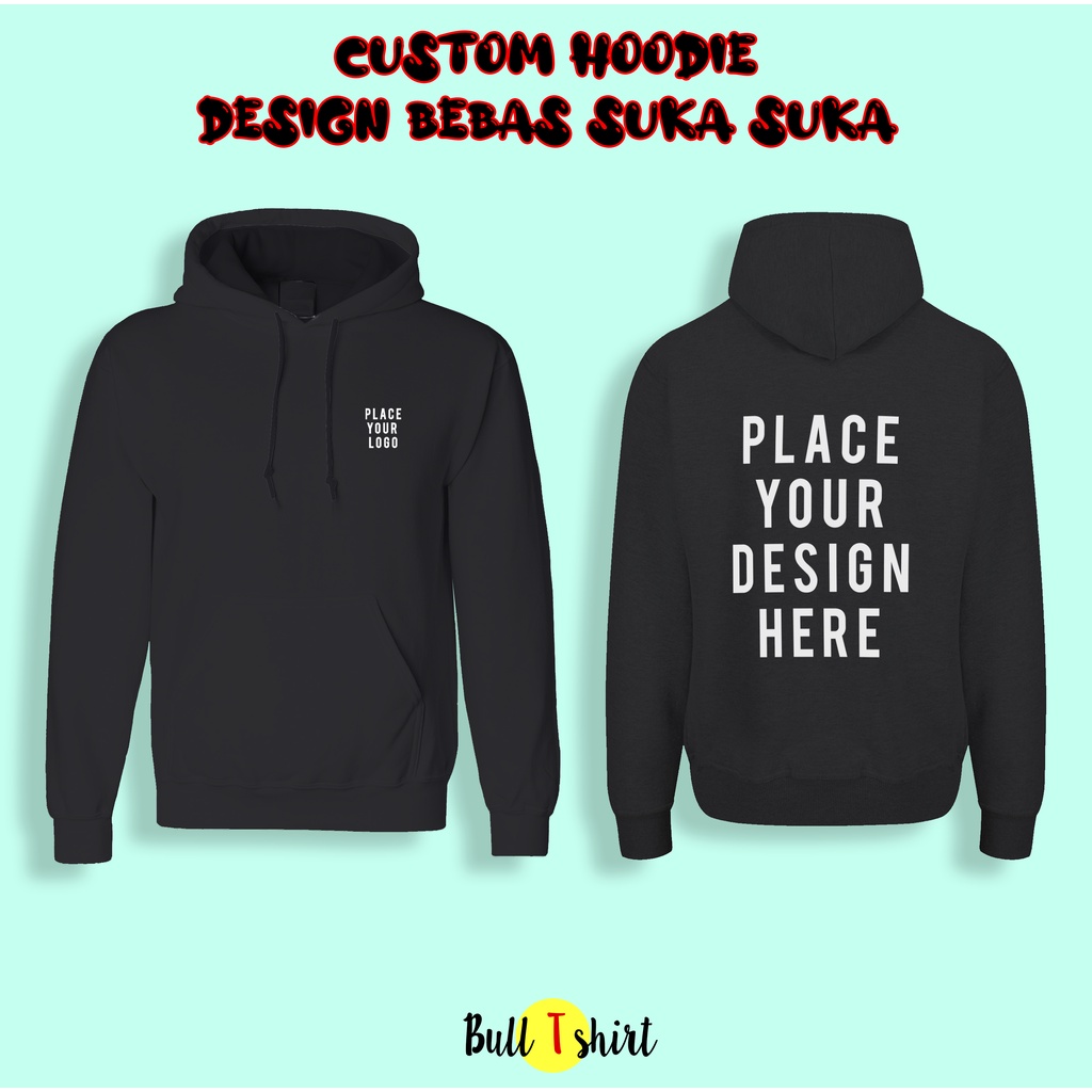 CUSTOM HOODIE ZIPPER