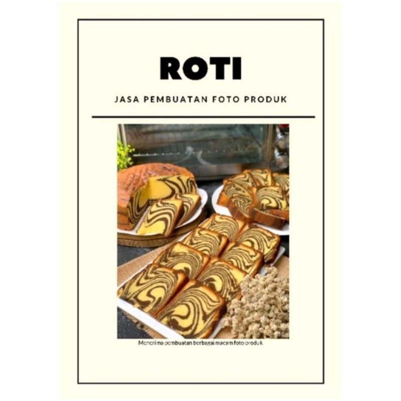 

Foto produk roti berpengalaman
